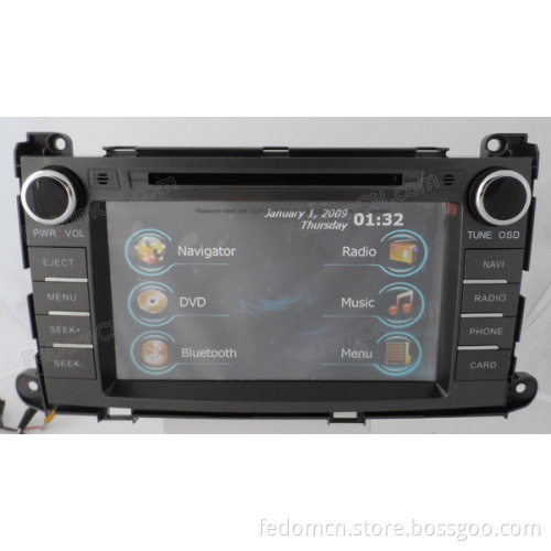 8 Inch Touch Screen Car DVD GPS Audio Radio System for Toyota Sienna with Bluetooth+Radio+Navigation (C8020TS)